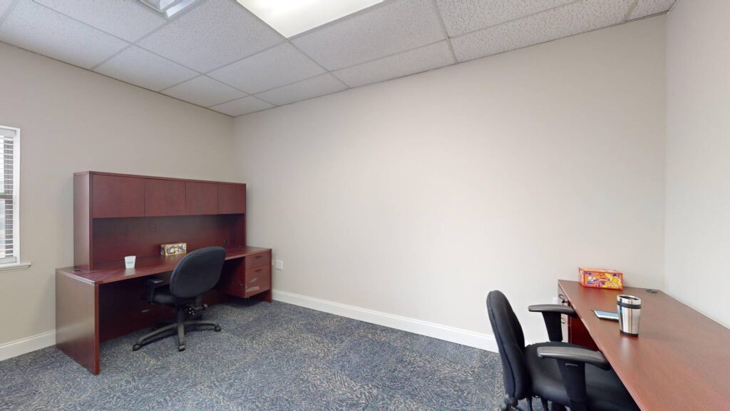 An example two-person shared office space kennesaw ga at Imagine Coworking